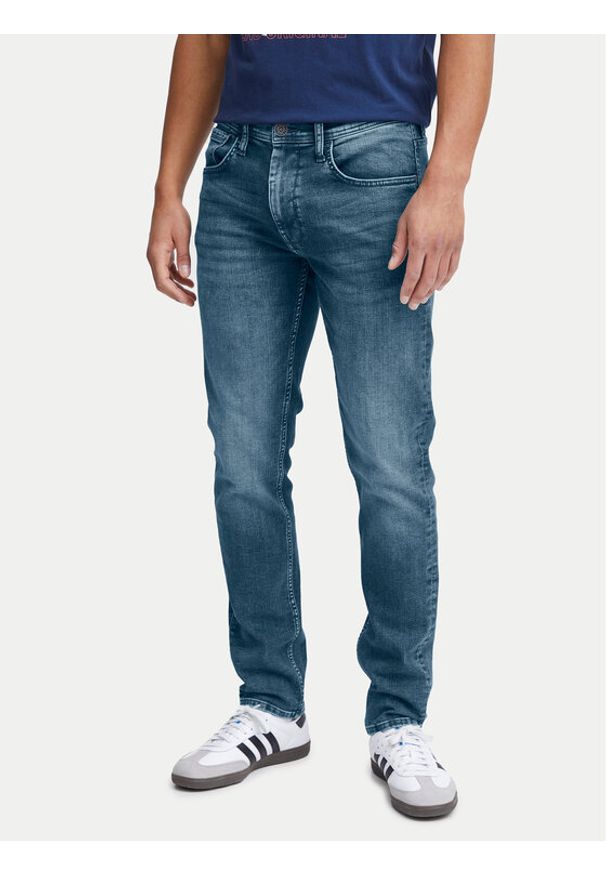 Blend Jeansy 20707721 Niebieski Slim Fit. Kolor: niebieski