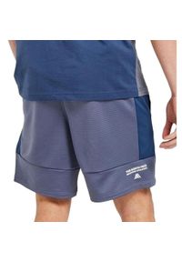Szorty The North Face Face Mountain Athletics Fleece Short, Mężczyźni. Kolor: niebieski. Materiał: poliester, materiał. Długość: krótkie. Sezon: lato