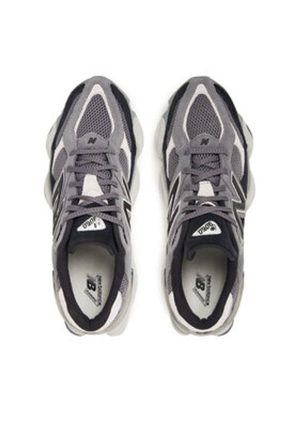 New Balance Sneakersy U9060ERA M Czarny. Kolor: czarny. Materiał: skóra, zamsz