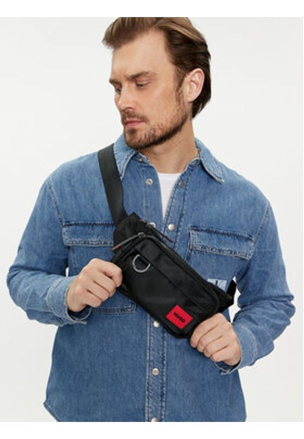 Hugo - HUGO Nerka Ethon 2.0n 50491759 Czarny. Kolor: czarny. Materiał: materiał