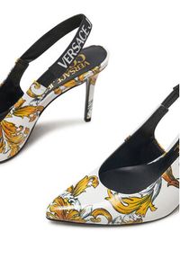 Versace Jeans Couture Sandały 78VA3S52 Biały. Kolor: biały. Materiał: skóra #4