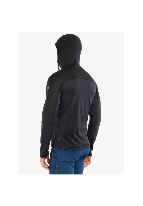 Fjällräven - Bluza trekkingowa męska Fjallraven Abisko Trail Fleece. Kolor: czarny