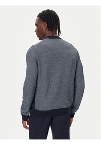 BOSS Sweter H-Hestro 50549986 Granatowy Regular Fit. Kolor: niebieski. Materiał: wełna #4