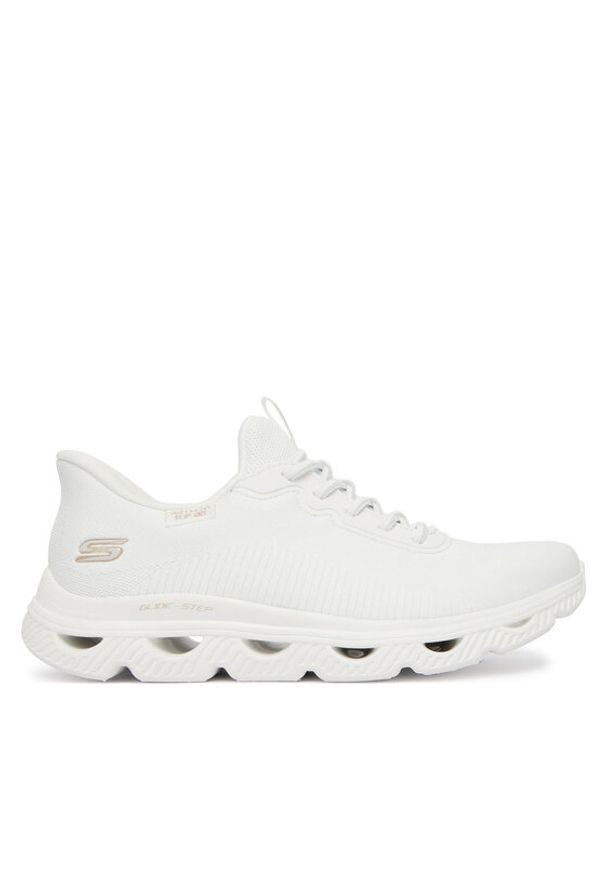 skechers - Skechers Sneakersy BOBS Sport Arc 117629/W Biały. Kolor: biały. Materiał: materiał. Model: Skechers Sport