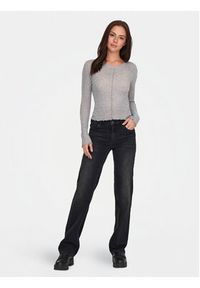 only - ONLY Jeansy Blush 15330779 Czarny Straight Fit. Kolor: czarny