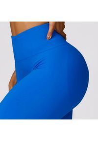 Intica - Legginsy sportowe push-up z wysokim stanem do treningu Chrysi. Stan: podwyższony. Kolor: czarny. Materiał: materiał. Sport: fitness #8