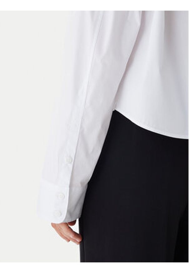 Calvin Klein Jeans Koszula LV047C141G Biały Boxy Fit. Kolor: biały. Materiał: bawełna