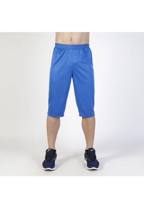 Bermudy sportowe męskie Joma Luxor. Kolor: niebieski. Materiał: poliester