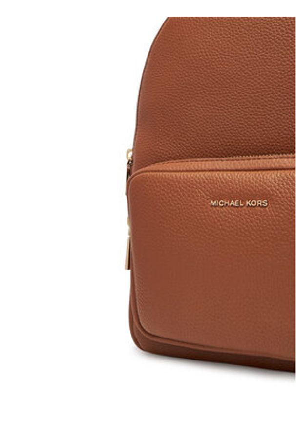 MICHAEL Michael Kors Plecak Tanner 30T5GTNB2L Brązowy. Kolor: brązowy. Materiał: skóra