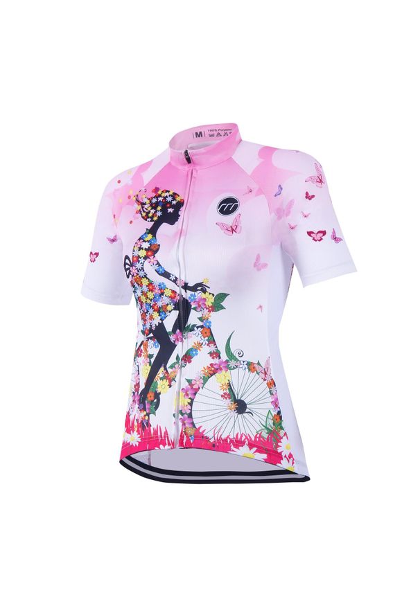MADANI - Koszulka rowerowa damska madani Spring. Kolor: różowy