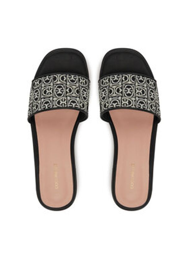 Coccinelle Klapki E4 SVR 17 02 01 Biały. Kolor: biały. Materiał: materiał