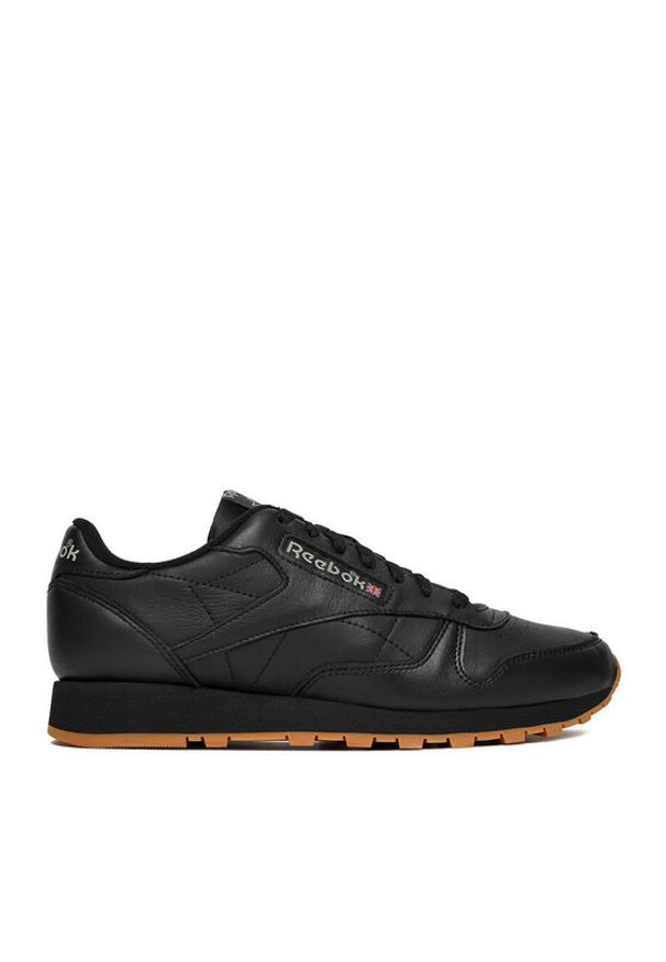 Reebok Sneakersy EO-CLASSIC LEATHER 100008493 Czarny. Kolor: czarny. Materiał: syntetyk, skóra. Model: Reebok Classic