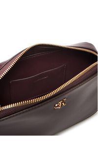 Calvin Klein Torebka Ck Camera Bag LV04F3173G Bordowy. Kolor: czerwony. Materiał: skórzane #4