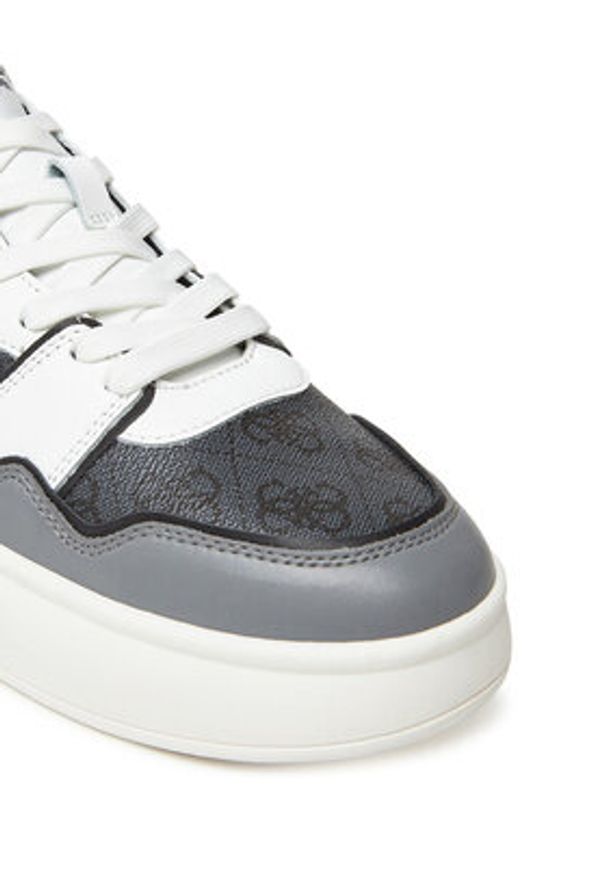 Guess Sneakersy FMTWI2 ELL12 Szary. Kolor: szary. Materiał: skóra