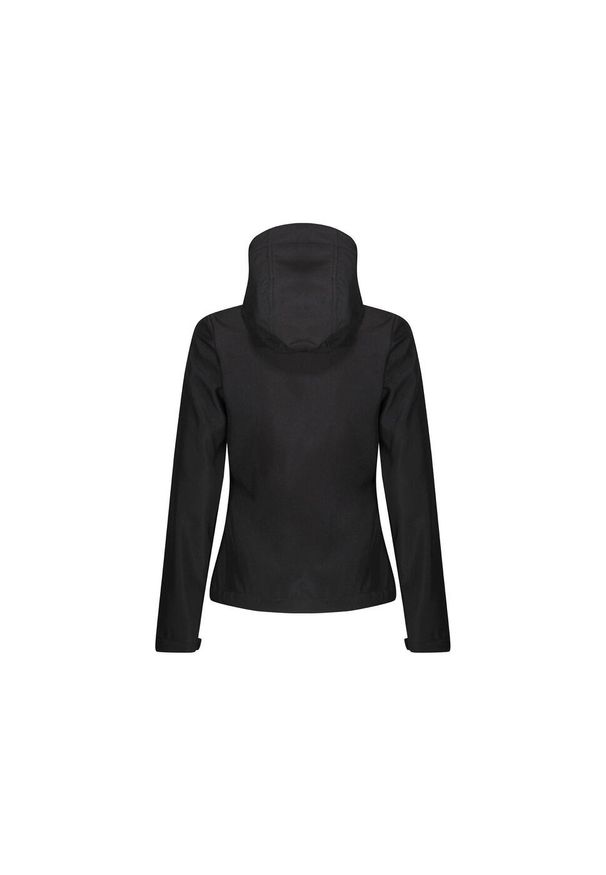 Regatta - Kurtka Softshellowa Damska Membrana Trójwarstwowa Venturer. Kolor: czarny. Sport: turystyka piesza