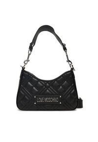 Love Moschino - LOVE MOSCHINO Torebka JC4152PP0NLA000B Czarny. Kolor: czarny. Materiał: skórzane #5