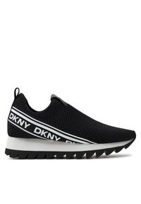 DKNY Sneakersy Alani K1466778 Czarny. Kolor: czarny. Materiał: materiał, mesh