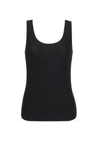 Chantelle Top Soft Stretch C26460 Czarny Regular Fit. Kolor: czarny. Materiał: syntetyk #8