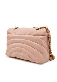 Pinko - PINKO Torebka Love Puff Mini Cl AI 24-25 PLTT 100039 A1EX Różowy. Kolor: różowy. Materiał: skórzane #4