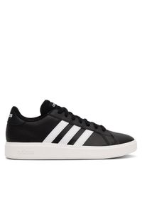 Adidas - adidas Sneakersy GRAND COURT BASE 2.0 GW9251 Czarny. Kolor: czarny. Materiał: materiał