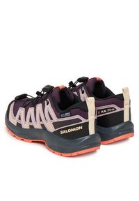 salomon - Salomon Trekkingi Xa Pro V8 Waterproof L47857100 Fioletowy. Kolor: fioletowy. Materiał: materiał. Sport: turystyka piesza