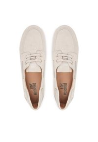 Love Moschino - LOVE MOSCHINO Półbuty JA10101G1OIG0110 Écru. Materiał: skóra, zamsz #2