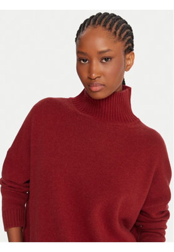 Weekend Max Mara Golf Borgia 2525366112 Czerwony Regular Fit. Typ kołnierza: golf. Kolor: czerwony. Materiał: wełna