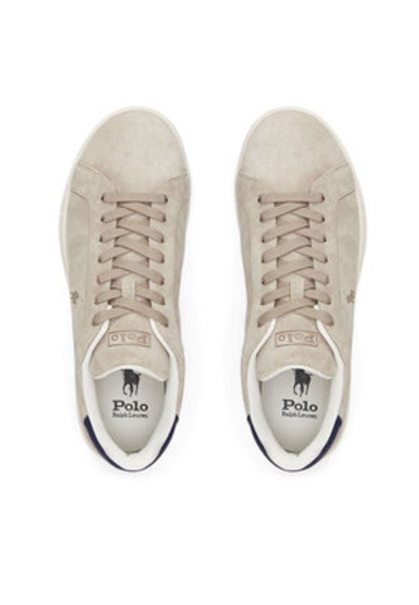 Polo Ralph Lauren Sneakersy Heritage Court II 809955691003 Biały. Kolor: biały. Materiał: zamsz, skóra