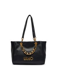 Liu Jo Torebka AA6117 E0958 Czarny. Kolor: czarny. Materiał: skórzane #1