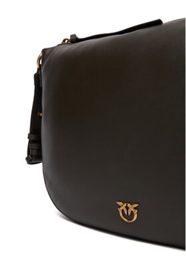 Pinko - PINKO Torebka Hobo Zip Around Classic Ai 25-26 PLTT 105113 A0QO Zielony. Kolor: zielony. Materiał: skórzane