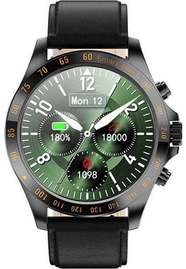 Smartwatch Pacific LW09 Czarny. Rodzaj zegarka: smartwatch. Kolor: czarny