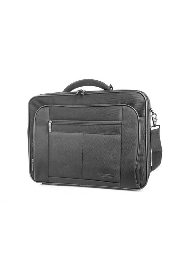 NATEC - Natec Boxer 15.6" czarny. Kolor: czarny. Materiał: materiał, nylon. Styl: elegancki