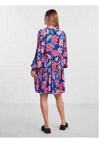 YAS Sukienka koszulowa 26030665 Kolorowy Regular Fit. Materiał: wiskoza. Wzór: kolorowy. Typ sukienki: koszulowe #3