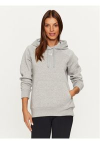 Under Armour Bluza Ua Rival Fleece Hoodie 1379500 Szary Loose Fit. Kolor: szary. Materiał: bawełna