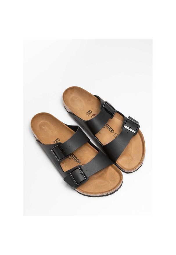 Klapki turystyczne uniseks Birkenstock Arizona 791. Kolor: brązowy, czarny, wielokolorowy. Materiał: syntetyk, tkanina, materiał