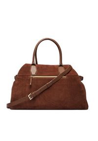 Guess Torebka HWYUSS P6276 Brązowy. Kolor: brązowy. Materiał: zamszowe, skórzane #5