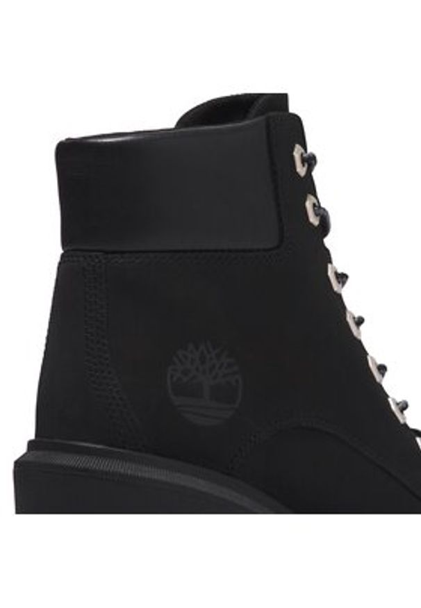 Timberland Trzewiki Allington Heights 6In TB0A5Y6C0151 Czarny. Kolor: czarny. Materiał: nubuk, skóra