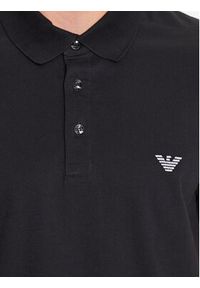 Emporio Armani Underwear Polo 211804 3R461 00020 Czarny Regular Fit. Typ kołnierza: polo. Kolor: czarny. Materiał: bawełna #4