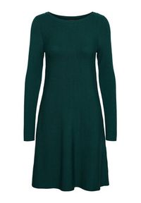 Vero Moda Sukienka dzianinowa Nancy 10254807 Zielony Regular Fit. Kolor: zielony. Materiał: syntetyk #3