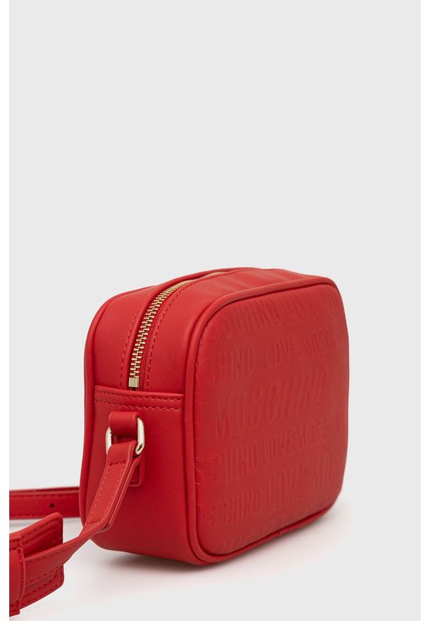 Love Moschino Torebka kolor czerwony. Kolor: czerwony. Rodzaj torebki: na ramię