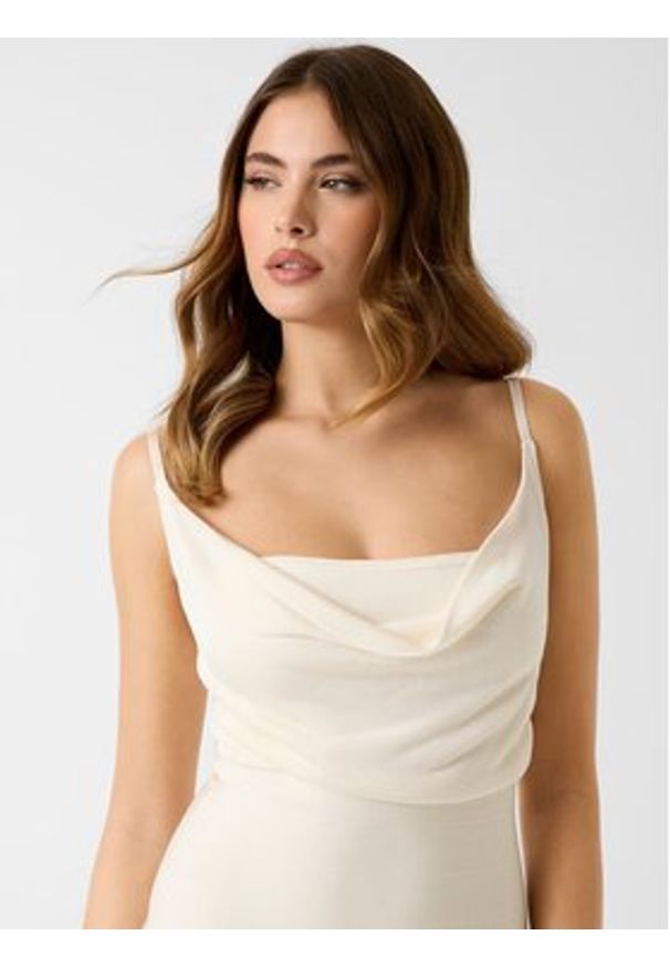 Guess Sukienka codzienna 181217 Biały Classic Fit. Okazja: na co dzień. Kolor: biały. Typ sukienki: proste. Styl: casual