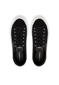 Karl Lagerfeld - KARL LAGERFELD Trampki Kampus Max V KL50523 Czarny. Kolor: czarny. Materiał: materiał #2