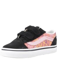 Vans - Buty VANS OLD SKOOL V Kwiatowy. Okazja: na co dzień. Kolor: wielokolorowy. Materiał: tkanina. Wzór: kwiaty. Model: Vans Old Skool #1