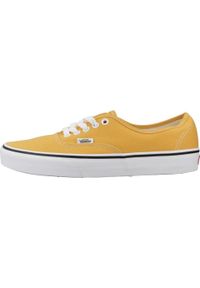 Vans - Kapcie VANS AUTHENTIC Żółty. Kolor: żółty. Materiał: tkanina. Model: Vans Authentic. Sport: turystyka piesza