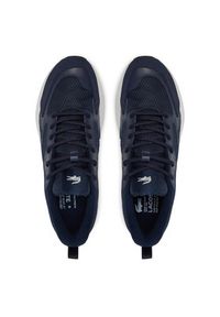 Lacoste Sneakersy L003 Evo 7-48SMA0052 Granatowy. Kolor: niebieski. Materiał: materiał