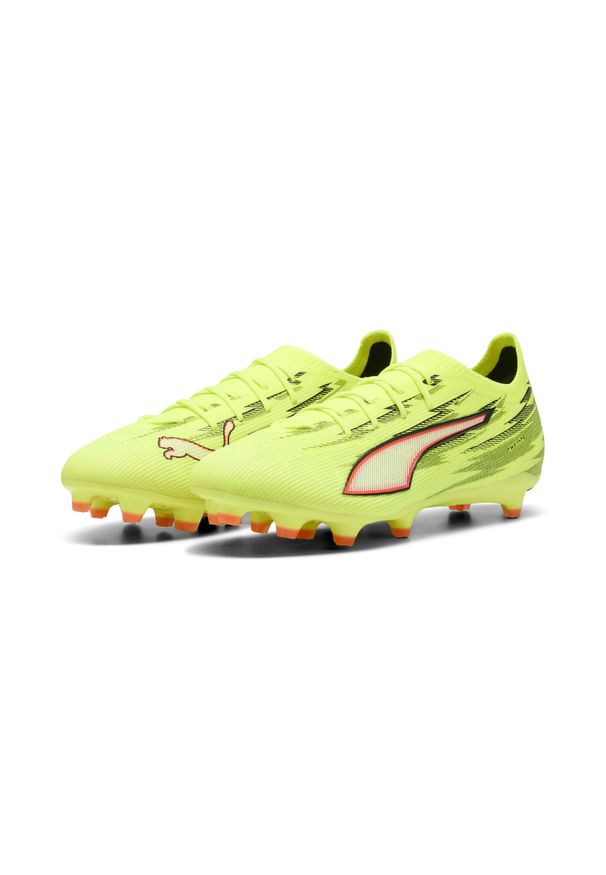 Puma - Buty piłkarskie unisex ULTRA 6 PRO FG PUMA. Kolor: czerwony, żółty, wielokolorowy, czarny. Szerokość cholewki: normalna. Sport: piłka nożna
