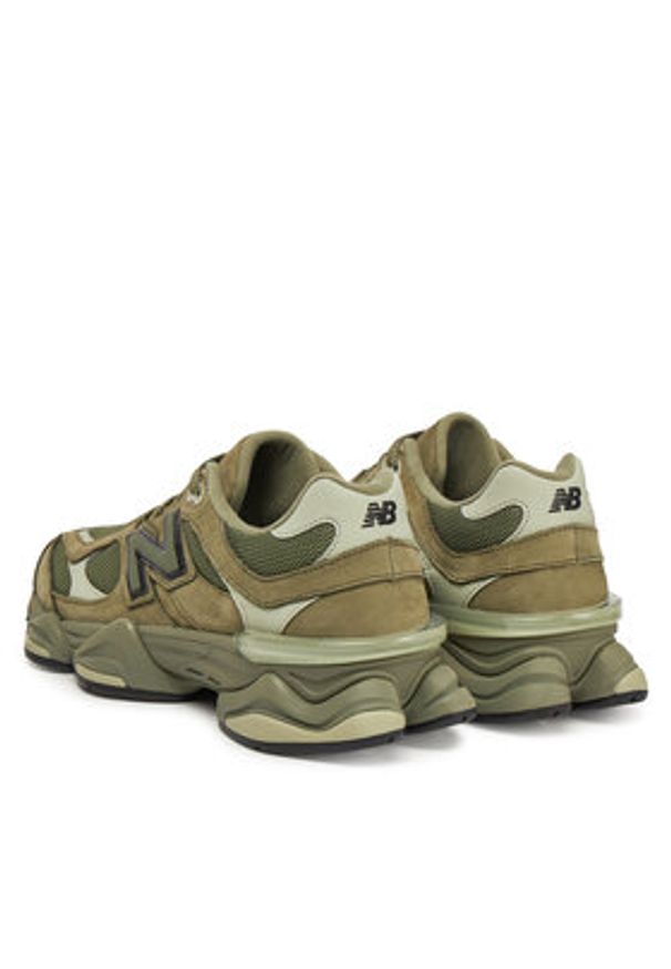 New Balance Sneakersy U9060ZGD Khaki. Kolor: brązowy. Materiał: zamsz, skóra