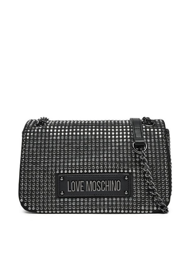 Love Moschino - LOVE MOSCHINO Torebka JC4136PP1MLL100A Czarny. Kolor: czarny