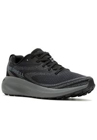Buty do biegania męskie Merrell J068063. Zapięcie: sznurówki. Kolor: czarny. Materiał: guma, syntetyk, materiał. Szerokość cholewki: normalna. Sport: bieganie