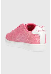 Reebok Classic sneakersy dziecięce RBK ROYAL COMPLETE kolor różowy. Nosek buta: okrągły. Kolor: różowy. Materiał: guma. Model: Reebok Classic, Reebok Royal #5